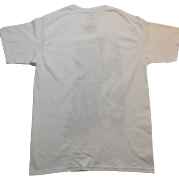 Tim Burtons Corpse Bride Mens White & Black Victor & Emily Shirt New - Picture 3 of 4